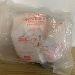 NWT Vintage 1990 Ghostbusters McDonald’s siren truck toy